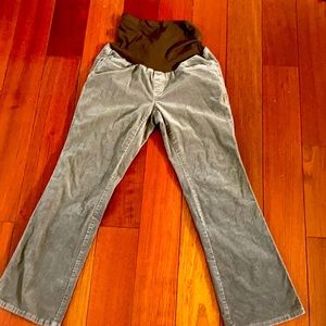 Maternity corduroy pants